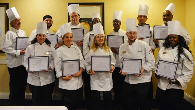 Culinary Advancement Program graduates shown are in back (l-r) Timothy McGlothlin, Dover; Nathan Houck, Milford; Justin Crossley, Dover; Sonia Yelverton, Dover; Sophia Yelverton, Dover; Ricardo Aguilera, Dover; and Michael Jarrett, Marydel. In front are Silvana Agora, Dover; Premtina Devole, Dover; Anida Messick, Milton; Guy Kowalchick, Felton; and Lukiesha Thomas, Dover. SUBMITTED PHOTO